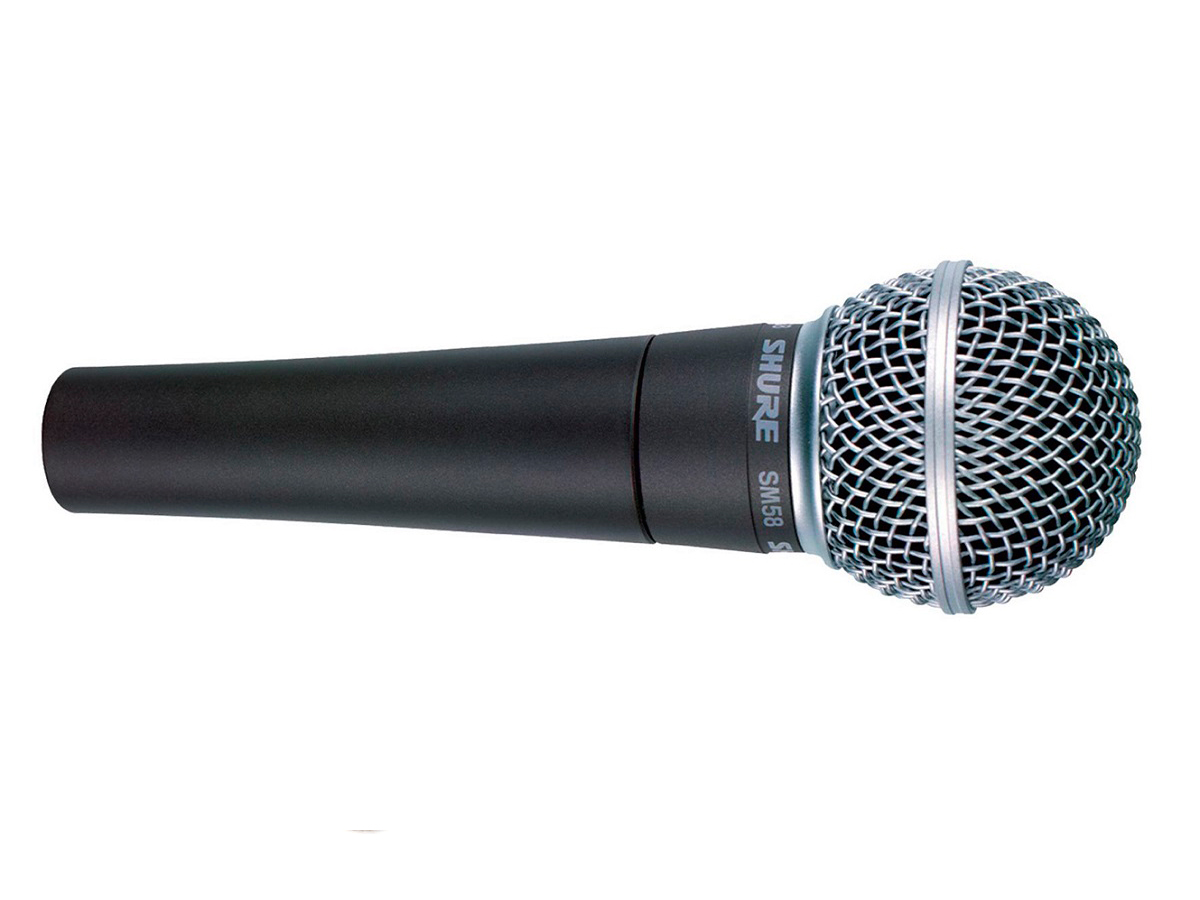 Microfono dinamico SM58 SHURE profesionaL