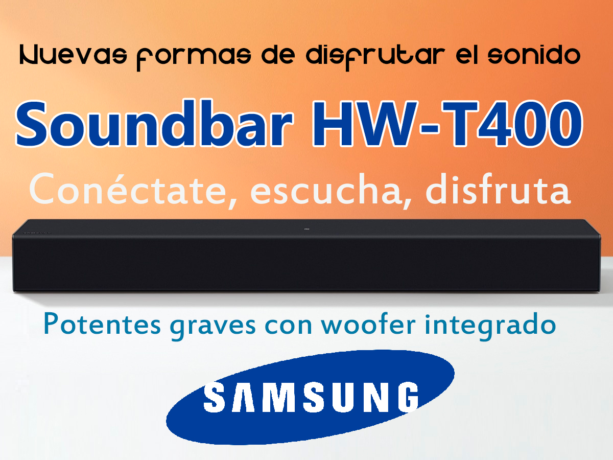 Barra de sonido  samsung T-400